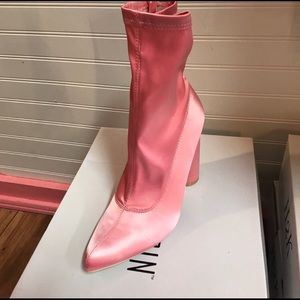 Pink boots
